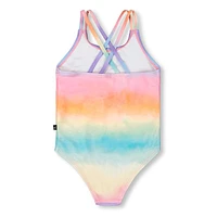 Butterflies One  Piece Swimsuit 2-6y