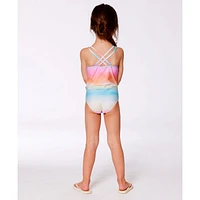 Butterflies One  Piece Swimsuit 2-6y