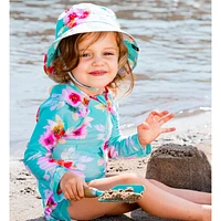 Flowers One  Piece Swimsuit 3-24m