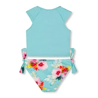 Flowers Tankini 2-6y