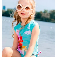 Flowers Tankini 2-6y