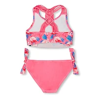 FLamingos Two Piecess Swimsuit 2-6y