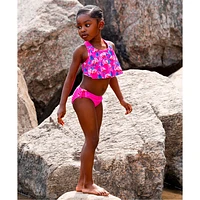 FLamingos Two Piecess Swimsuit 2-6y