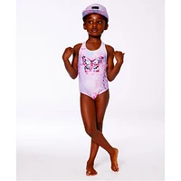 Butterflies One  Piece Swimsuit 2-6y