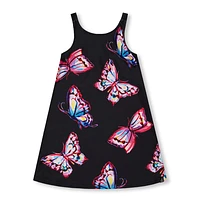 Butterflies Beach Dress 2-6y