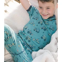 Construction Pajama Set 2-6y