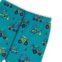 Construction Pajama Set 7-10y