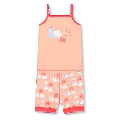 Rainbow Pajama Set 7-10y