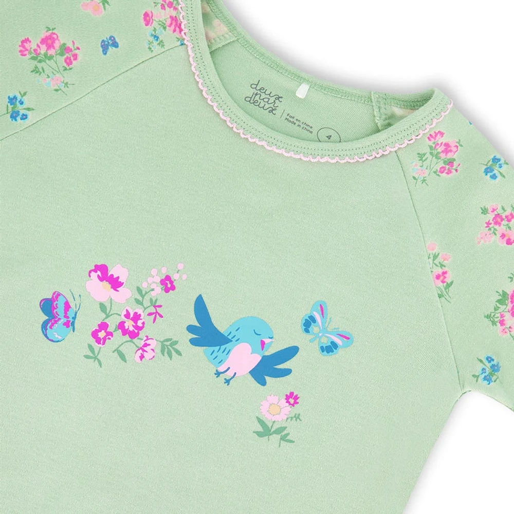 Pyjama Fleurs 2-6ans