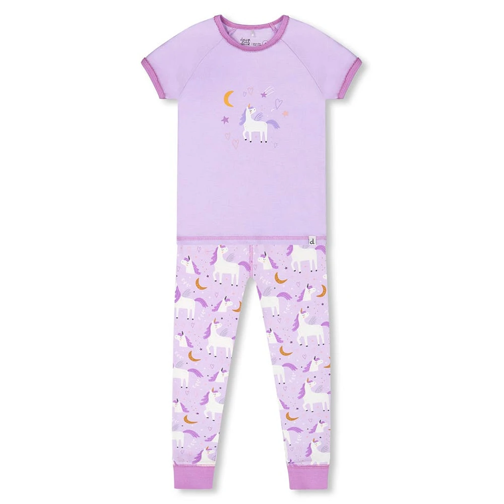 Unicorns Pajama Set 2-6y