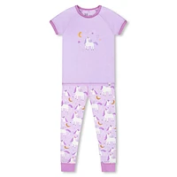 Unicorns Pajama Set 2-6y