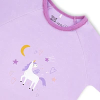 Unicorns Pajama Set 2-6y