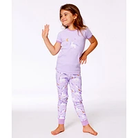 Unicorns Pajama Set 2-6y