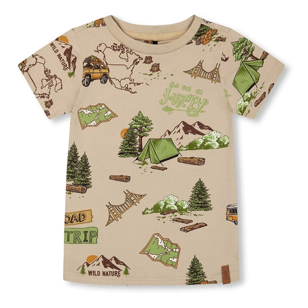 Camping BOYS T-Shirt 3-6