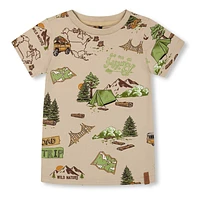 T-Shirt Camping BOYS 3-6