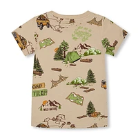 Camping BOYS T-Shirt 3-6