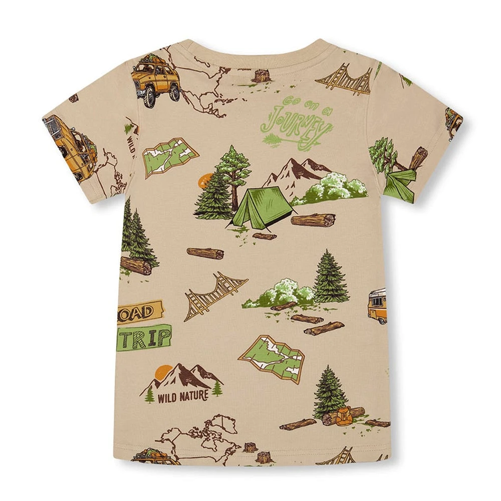 T-Shirt Camping BOYS 3-6