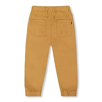 BOYS Twill Jogger 3-6y