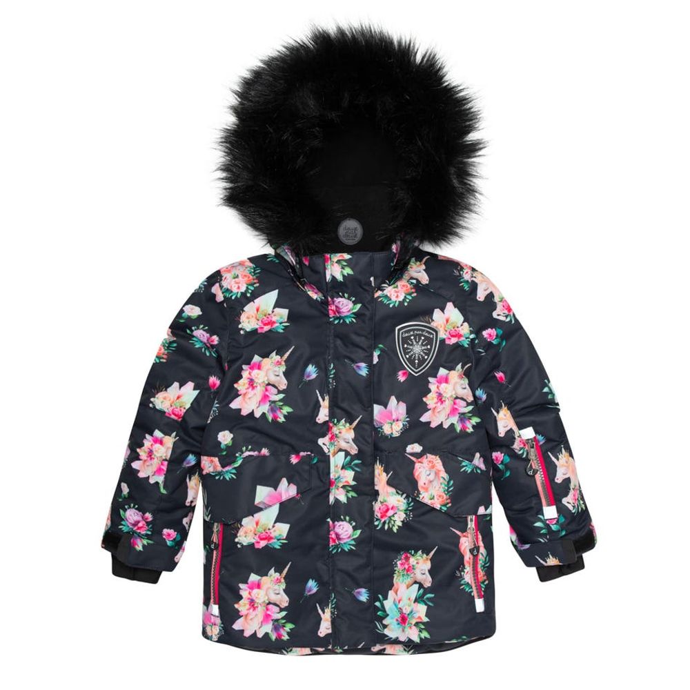 Unicorn & Diamond Snowsuit 2-6y