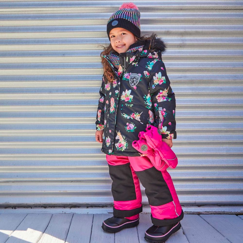 Unicorn & Diamond Snowsuit 2-6y