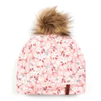 Mini Flower Pompom Beanie 6-24m