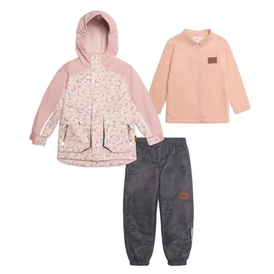 Ensemble Extérieur 3-en-1 Mini Fleurs 3-6ans