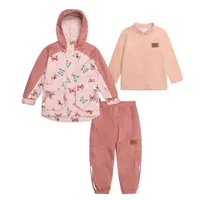 Butterflies 3 Pieces Spring Set 3-6y