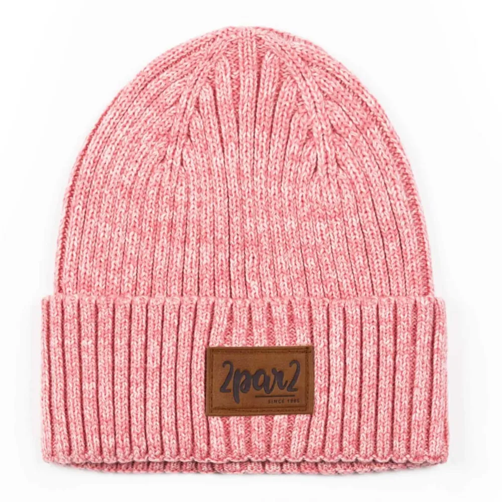 Knit Hat Pink 3-14y