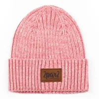 Knit Hat Pink 3-14y