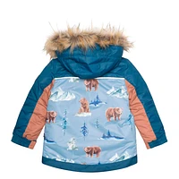 Brown Bears Snowsuits 2-6y