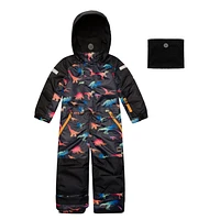 Dinosaur One Piece Snowsuit 2-6y