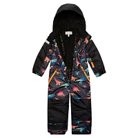 Dinosaur One Piece Snowsuit 2-6y