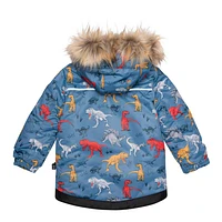 Habit de Neige 2 Pièces Dinosaures 2-6ans