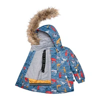 Habit de Neige 2 Pièces Dinosaures 2-6ans