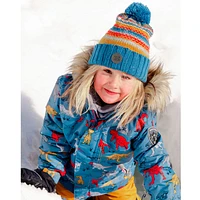 Habit de Neige 2 Pièces Dinosaures 2-6ans