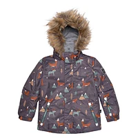 Habit de Neige 2 Pièces Imprimé Renards 2-6ans