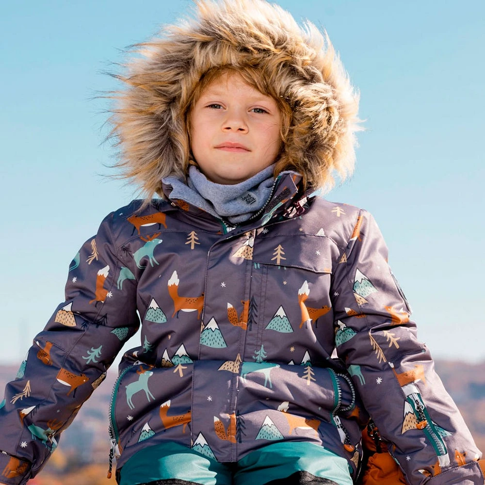 Habit de Neige 2 Pièces Imprimé Renards 2-6ans