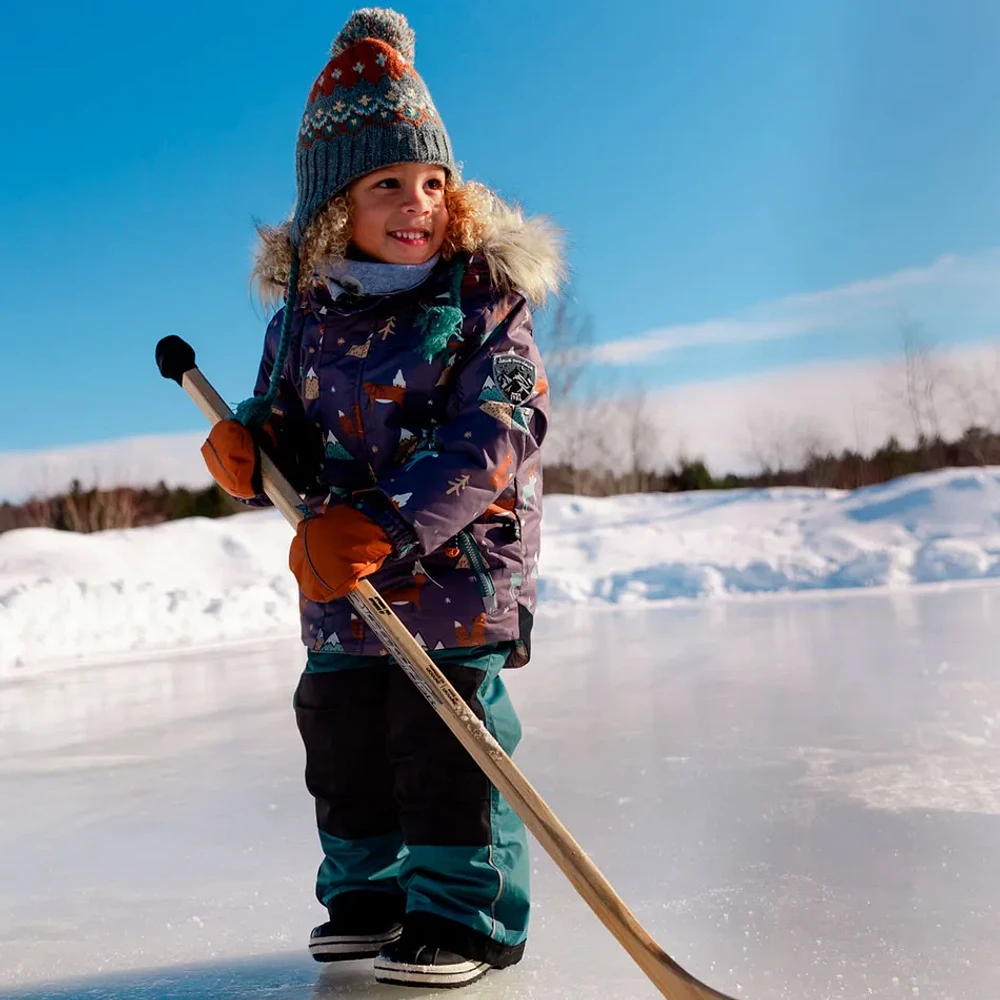 Habit de Neige 2 Pièces Imprimé Renards 7-12ans