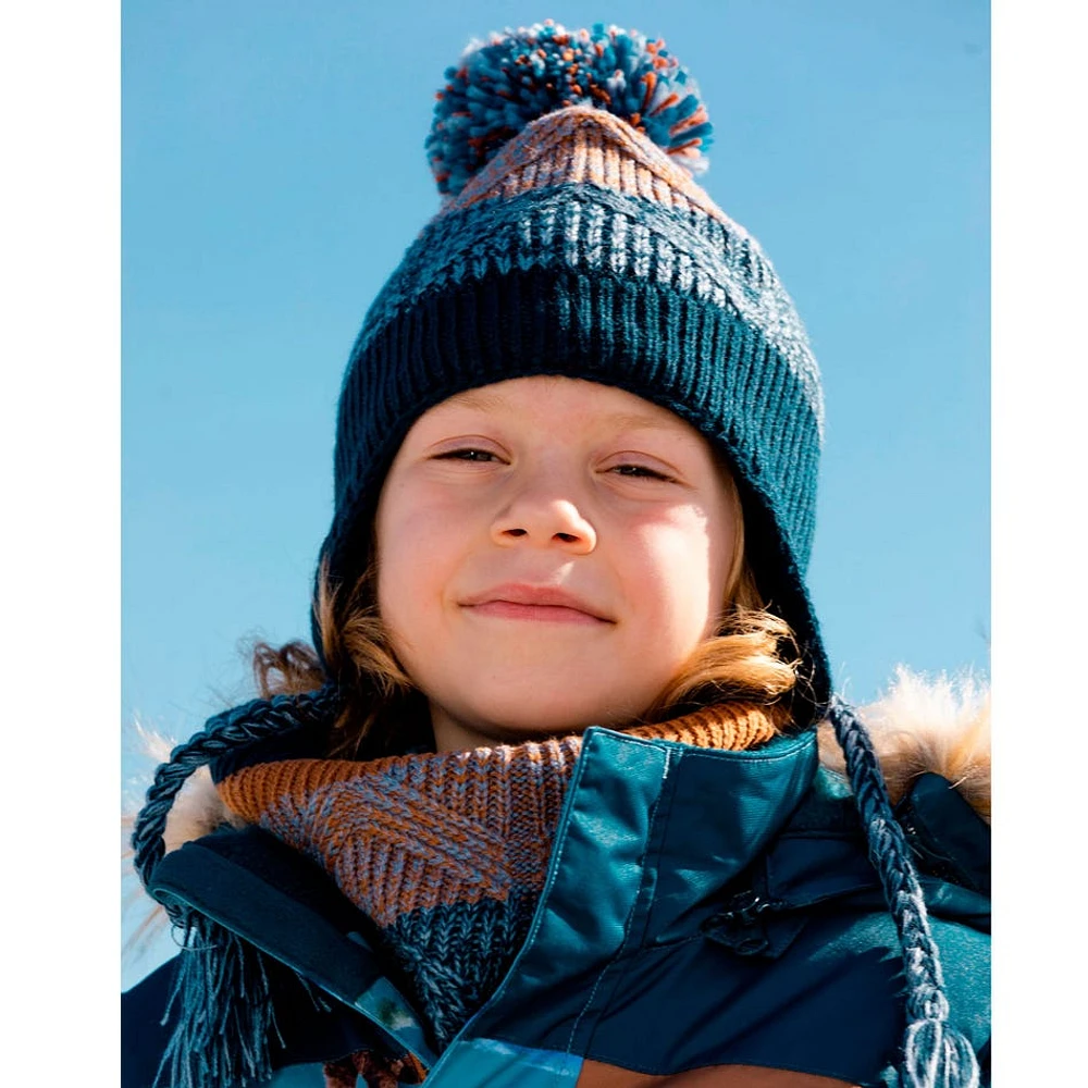 Tuque Tricot Ours Bruns 6-24mois