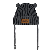 Tuque Tricot Noire 6-24mois