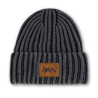 Tuque Tricot Noire 2-14ans