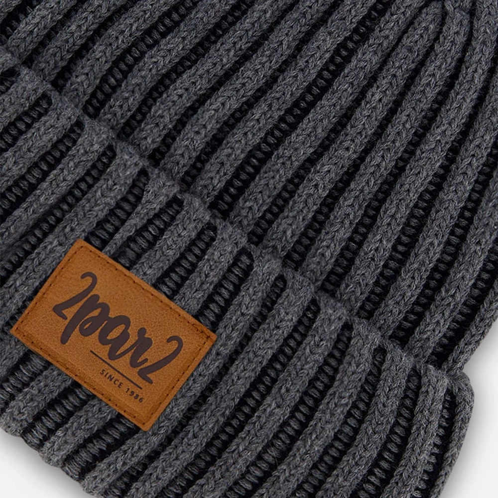 Tuque Tricot Noire 2-14ans