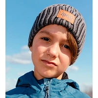 Tuque Tricot Noire 2-14ans