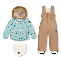 Raccoon Two Pieces Snowsuit 18m-30m