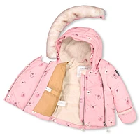 Orchid Haze Snowsuit 18m-3y0m