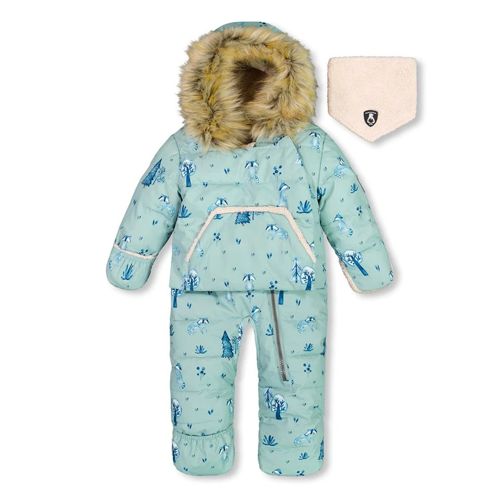 Raccoons One Piece Snowsuit Sizes 6-30m