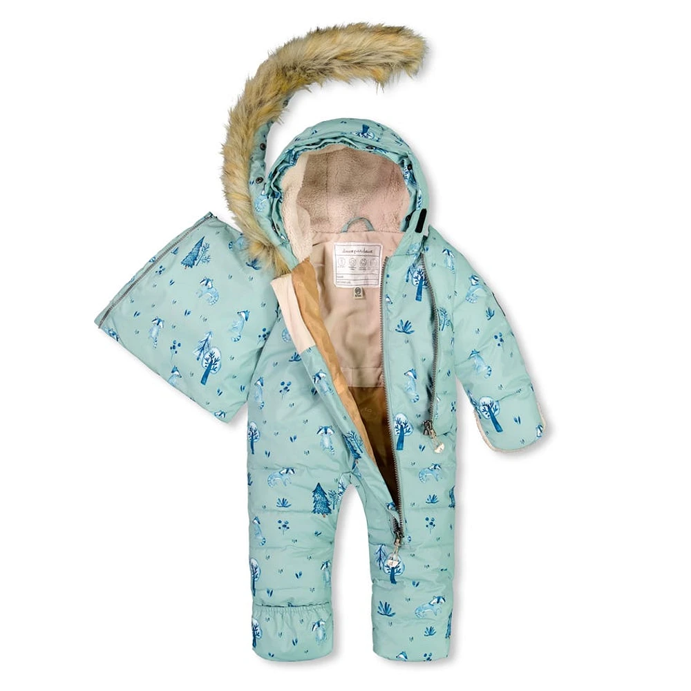 Raccoons One Piece Snowsuit Sizes 6-30m