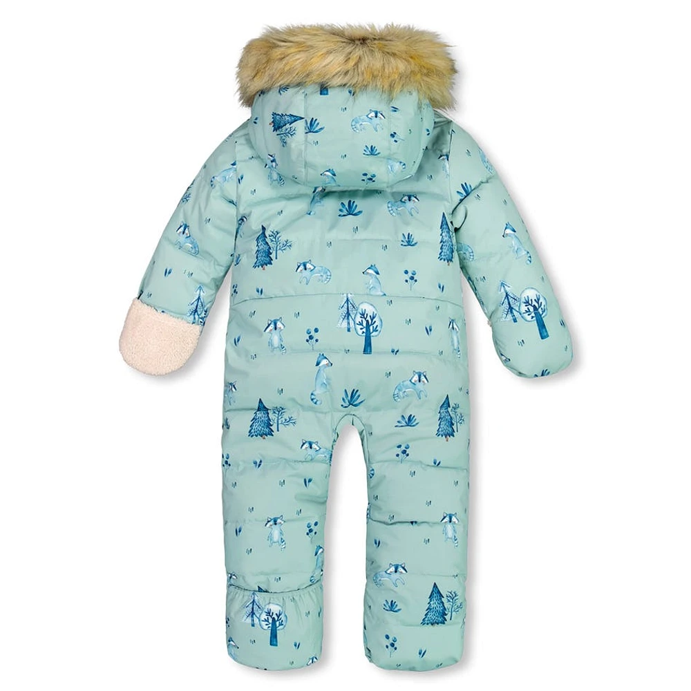 Raccoons One Piece Snowsuit Sizes 6-30m