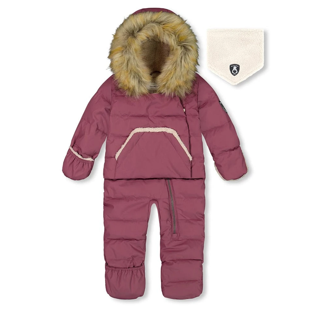 Habit de Neige Mauve 6-30mois