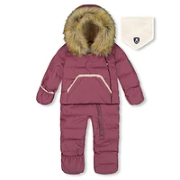 Habit de Neige Mauve 6-30mois